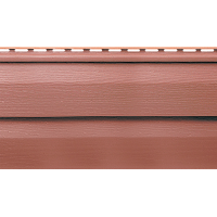 Виниловый сайдинг (Канада плюс) Премиум. Красно-коричневый Виниловый сайдинг (Канада плюс) Премиум. Красно-коричневый