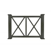 Ограждение из ДПК З1 черный Ограждение из ДПК З1 черный