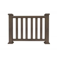 Ограждение из ДПК А1 коричневый Ограждение из ДПК А1 коричневый