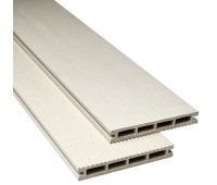 Террасная доска FG Stelo 3D - Слоновая кость Террасная доска FG Stelo 3D - Слоновая кость