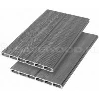 Грядочная доска ДПК с 3D-текстурой SW Laurus Пепельный