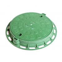 Люк пластиковый легкий малый Зелёный Люк пластиковый легкий малый Зелёный