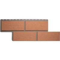 Фасадные панели (цокольный сайдинг) Неаполитанский камень Персиковый Фасадные панели (цокольный сайдинг) Неаполитанский камень Персиковый