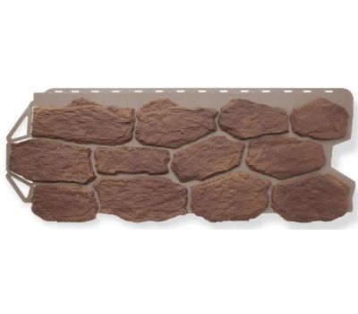 Фасадные панели (цокольный сайдинг)   Бутовый камень Скифский от производителя  Альта-профиль по цене 654 р
