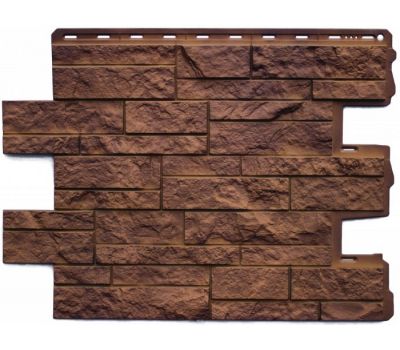 Фасадные панели (цокольный сайдинг)   Камень Шотландский Блекберн от производителя  Альта-профиль по цене 574 р