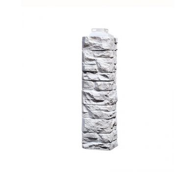 Угол наружный коллекция Скала Мелованный белый от производителя  Fineber по цене 550 р