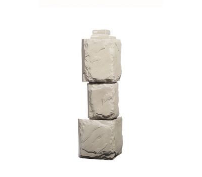 Угол наружный коллекция Камень крупный Песочный от производителя  Fineber по цене 495 р