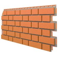 Фасадные панели (цокольный сайдинг) Оптима Клинкер Красно-Коричневый Фасадные панели (цокольный сайдинг) Оптима Клинкер Красно-Коричневый