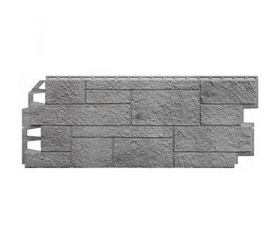 Фасадные панели (цокольный сайдинг) Песчаник Светло-Серый от производителя  ТЕХНОНИКОЛЬ по цене 590 р