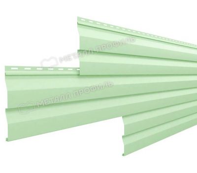 Металлический сайдинг МП СК-14х226 NormanMP (ПЭ-01-6019-0.5) Зеленая пастель от производителя  Металл Профиль по цене 764 р