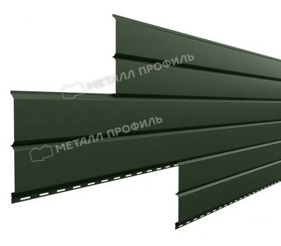 Металлический сайдинг Lбрус-15х240 (VikingMP-01-6007-0.45) Бутылочно-зеленый от производителя  Металл Профиль по цене 704 р