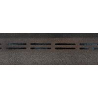 Коньково-карнизная черепица PIE STANDARD - Тёмно-коричневый