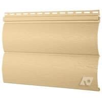 Виниловый сайдинг серия «Blockhouse D4,5», Ваниль Виниловый сайдинг серия «Blockhouse D4,5», Ваниль