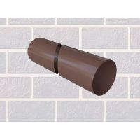 Труба водосточная коричневая 3м Труба водосточная коричневая 3м