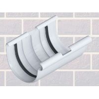 Соединитель для желоба Белый Соединитель для желоба Белый