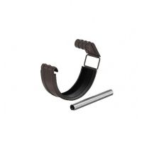 Соединитель желоба с резиновым уплотнителем RR 32 Тёмно Коричневый 125/90 Соединитель желоба с резиновым уплотнителем RR 32 Тёмно Коричневый 125/90