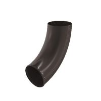 Колено сливное RR 32 Тёмно Коричневый 125/90