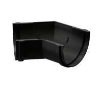 Угол желоба универсал 135˚ Premium ПВХ Карбон