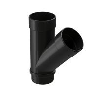 Тройник 45° Карбон Тройник 45° Карбон